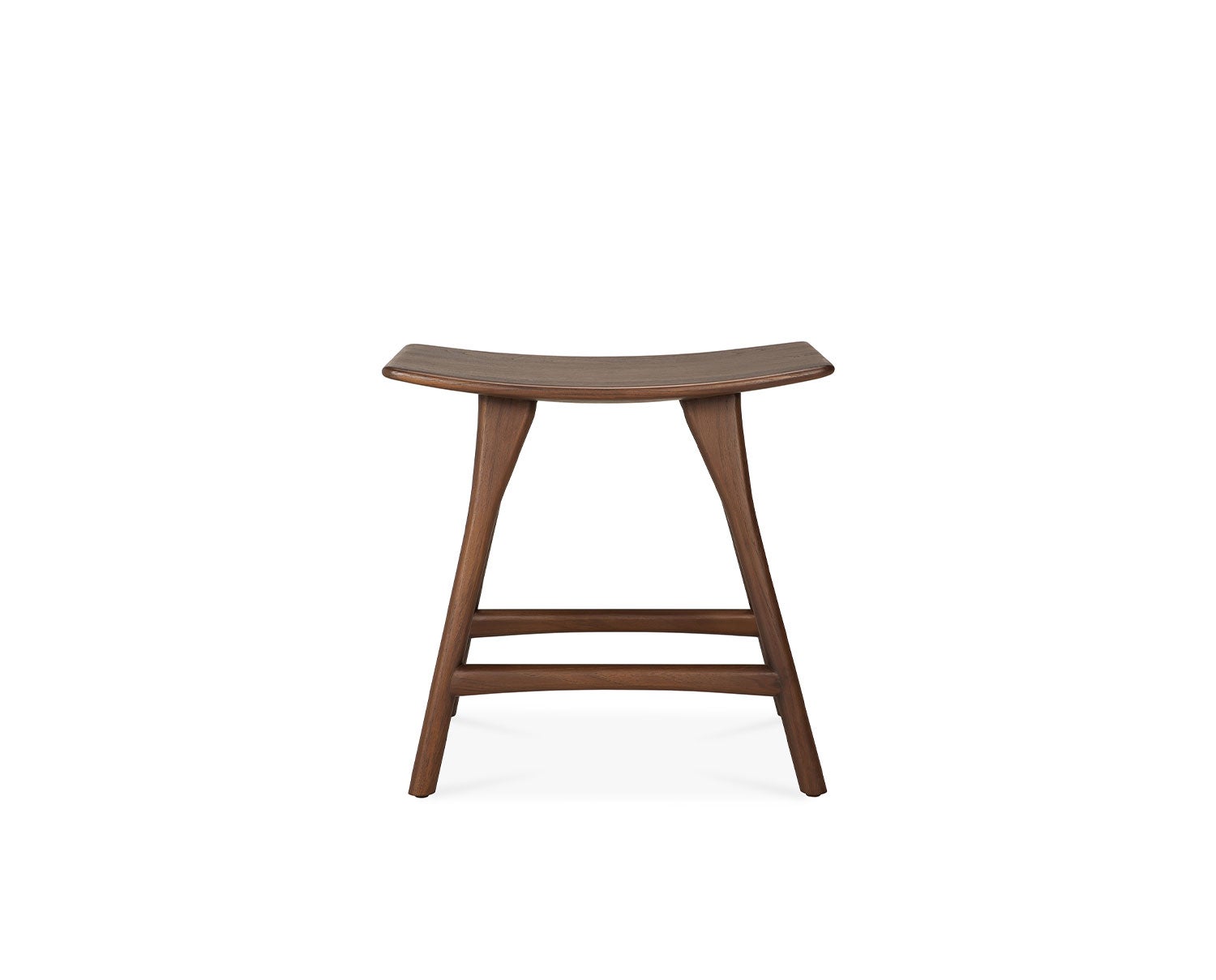 Osso Pall Brunlackad Teak Träsits