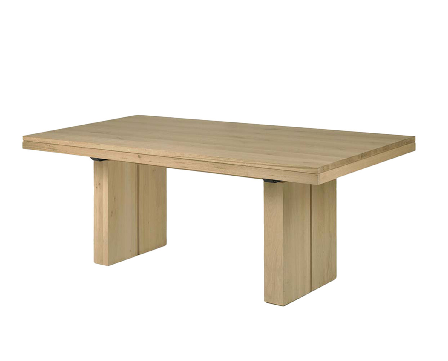 Double Matbord | Ek | 200-300 cm