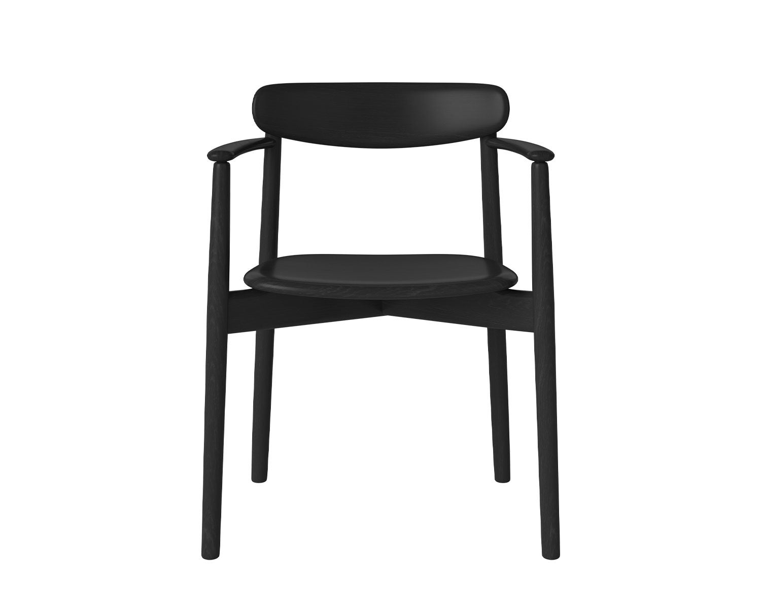 Bolia-Merge-Dining-Chair-Arm-Black-Lacquered-Oak-1
