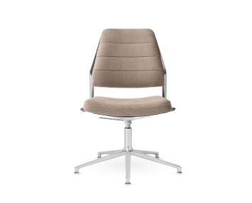 Vipp-454-Plus-Swivel-Chair-Dark-Sand-Textile-Gliders