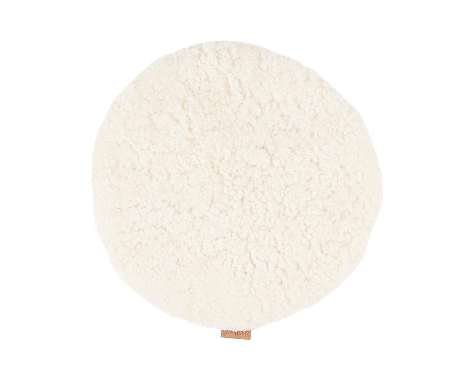 Ida stolsdyna fårskinn i färg creme från Shepherd