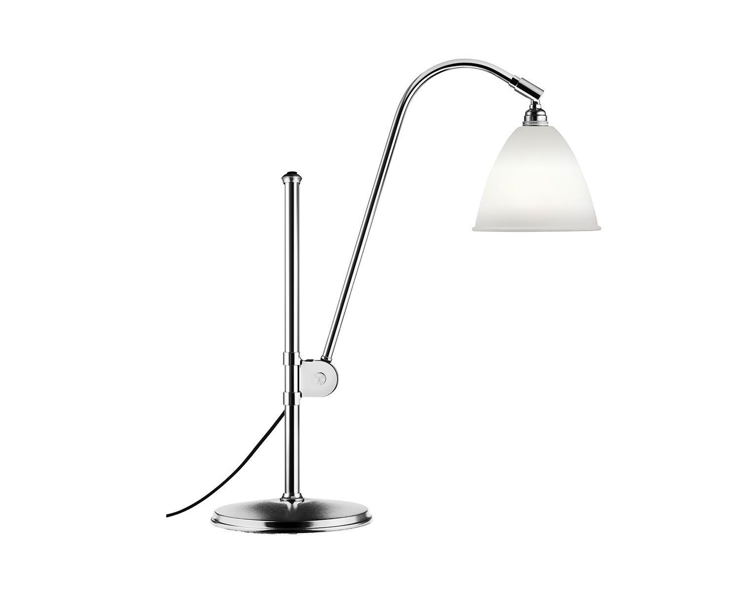 Bestlite BL1 Bordslampa | Krom, Bone China