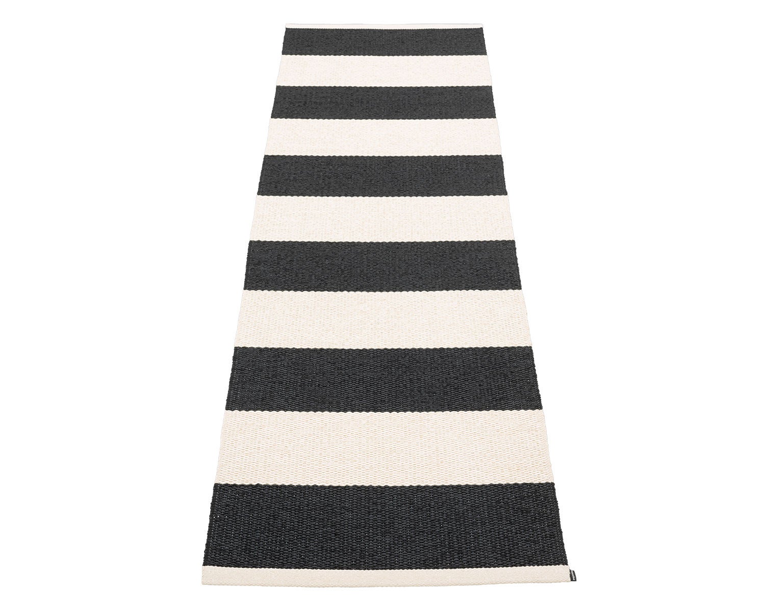 Bob Gångmatta Black / Vanilla Pappelina