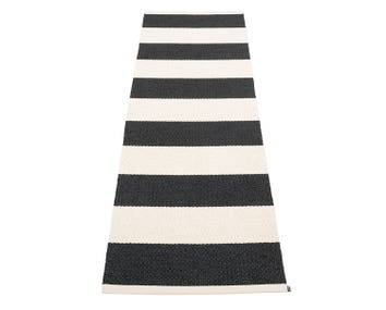 Bob Gångmatta Black / Vanilla Pappelina