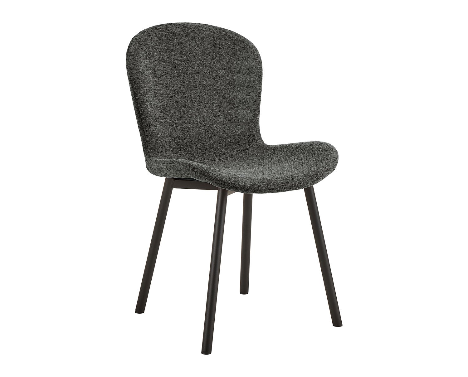 Esra Stol i tyget Apia Mörkgrå