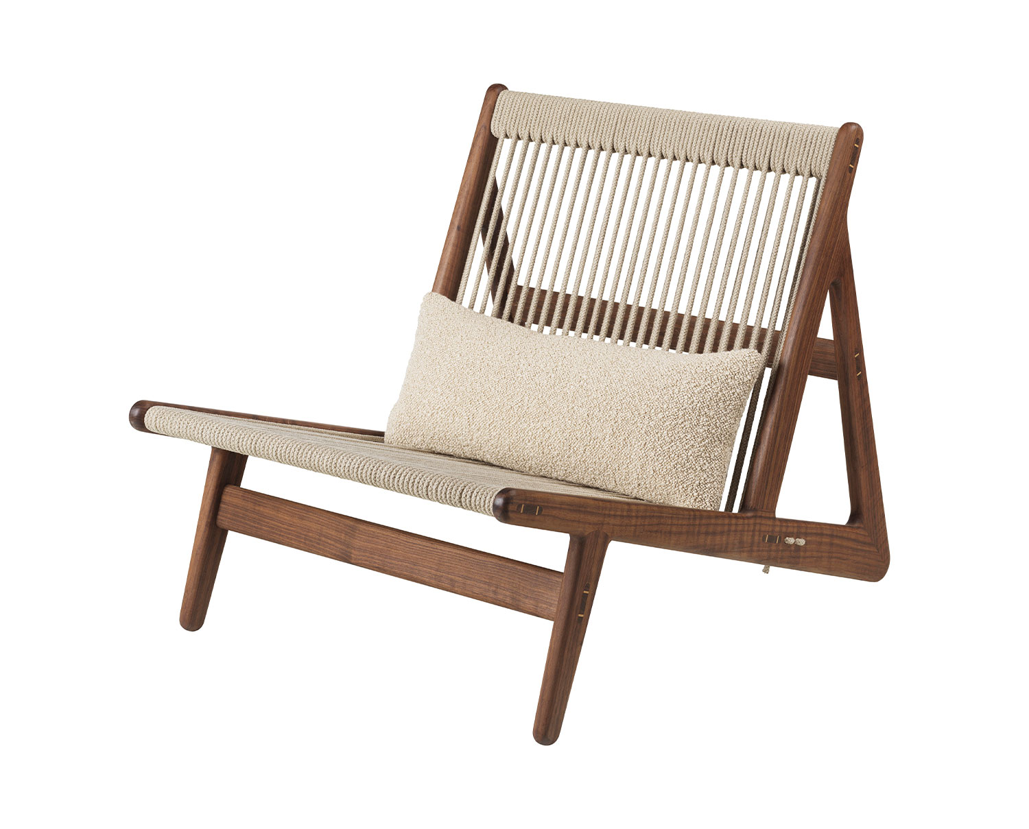MR01 Initial Lounge Chair | Valnöt
