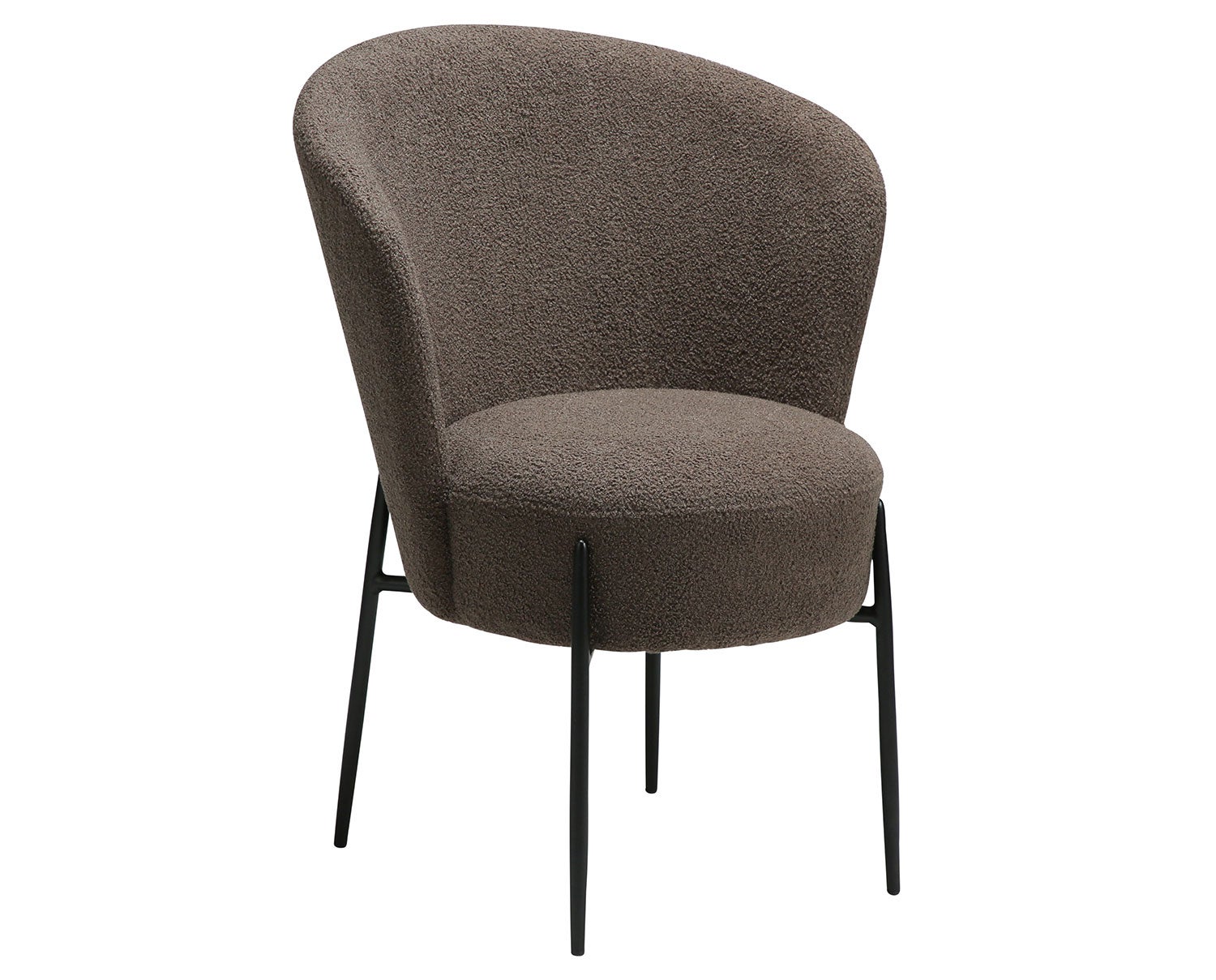 Orbit-Stol-Major-Brown-Boucle-Svart