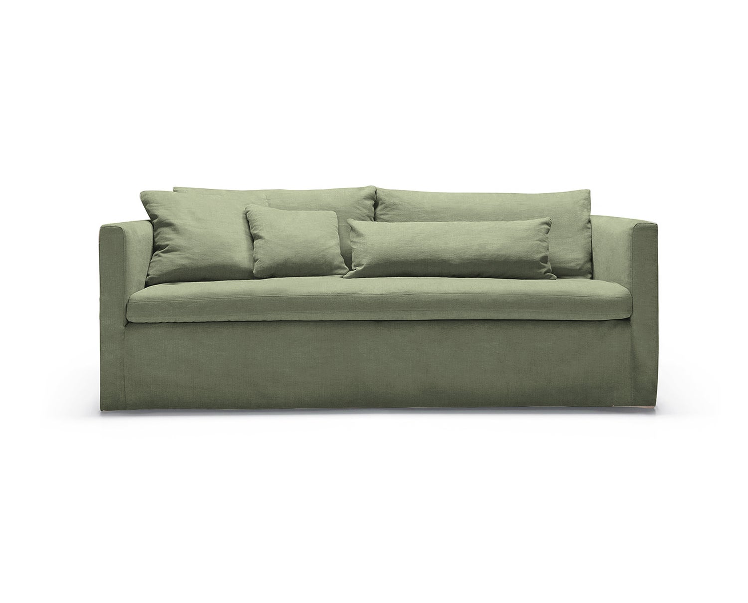 Sits Lill 2-Sits i tyg Caleido 9881 Grey-Green