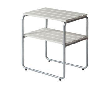 Sidobord L45 Vitlackad Ek Grythyttan