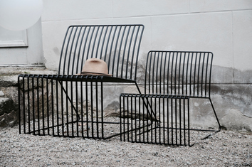 Barr Mini Loungestol Svart