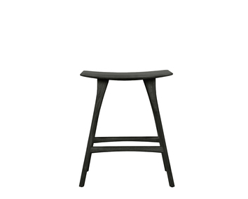 Osso Barpall SH65 | Svartlackad Ek