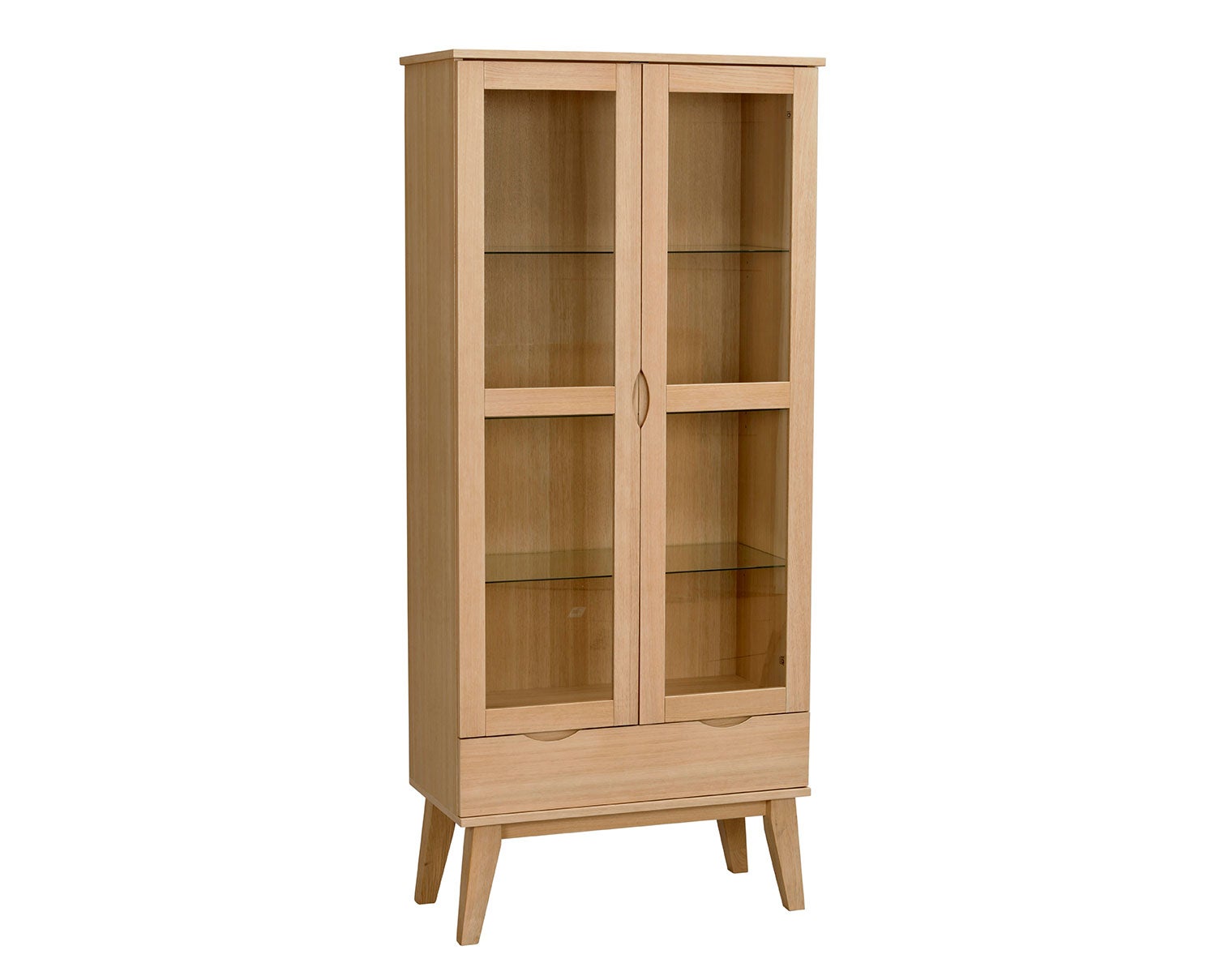 Filippa Vitrinskåp i ek