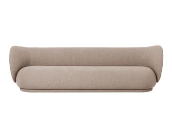 Rico Soffa 4-sits i tyget Bouclé Sand