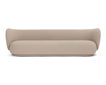 Rico Soffa 4-sits i tyget Grain Cashmere