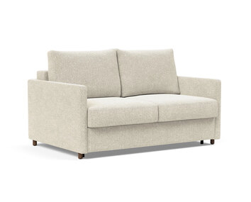 Neah Bäddsoffa 140 med Slim armstöd i tyget 357 Taura Off White