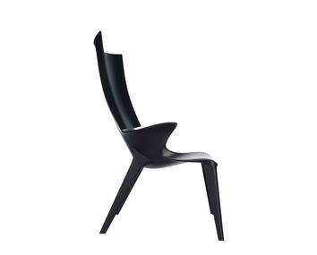 Uncle-jim-fåtölj-svart-sida-kartell