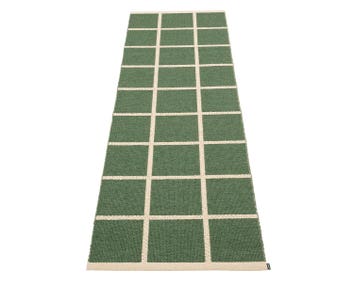 Criss Gångmatta i färgen Leaf