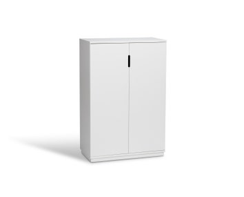 AOKO Skåp Täckta Dörrar Vit