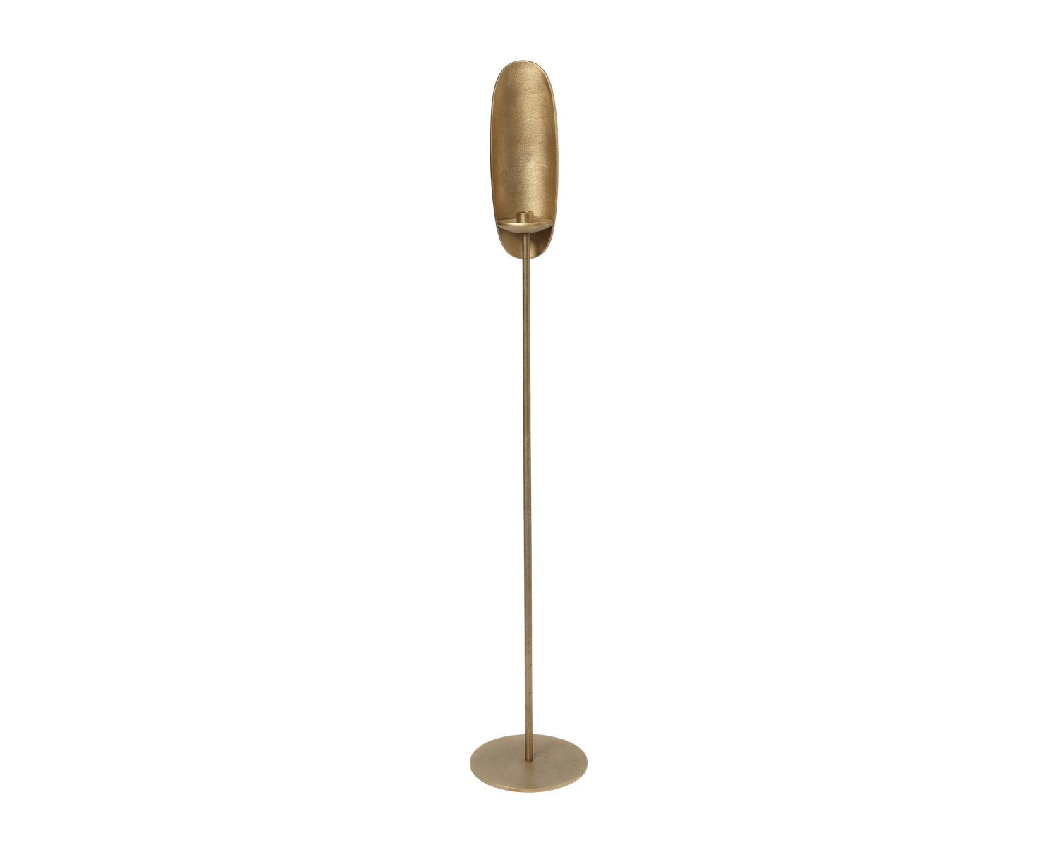 Ferm-Living-Agape-Golvljusstake-Brass-Finish-1