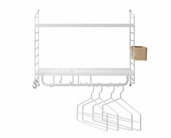 String-kit. Färdig box med kombination hall, vit