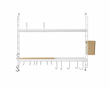 String-kit. Färdig box för kombination kök i vitt
