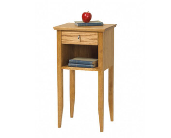 Ekliden Sängbord med en låda och en hylla