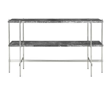 TS Console i Stål/grå marmor
