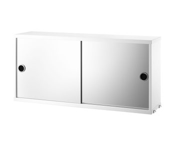 String spegelskåp vit