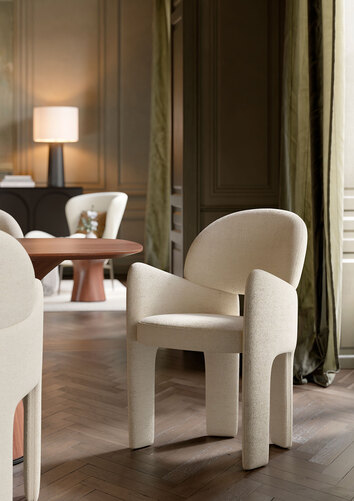 Dan-Form-Aloe-Arm-Chair-Simply-Beige-Boucle-Lifestyle-1