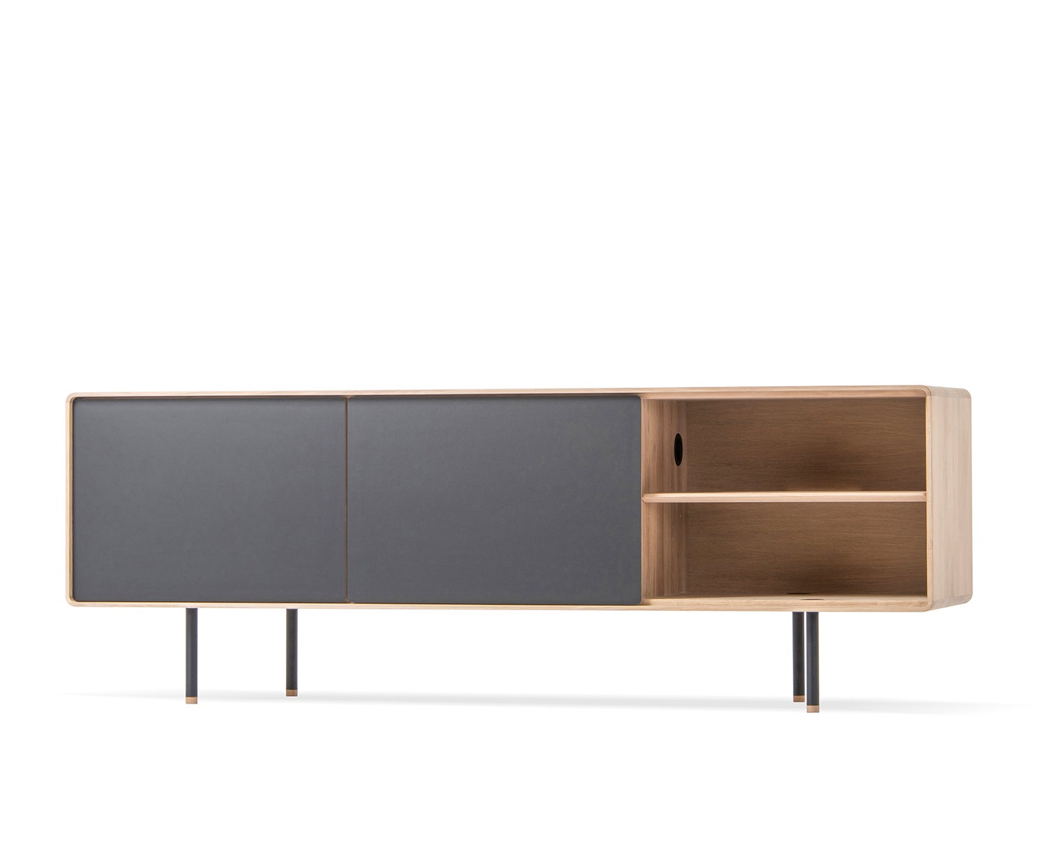 Fina Sideboard 180 Nero