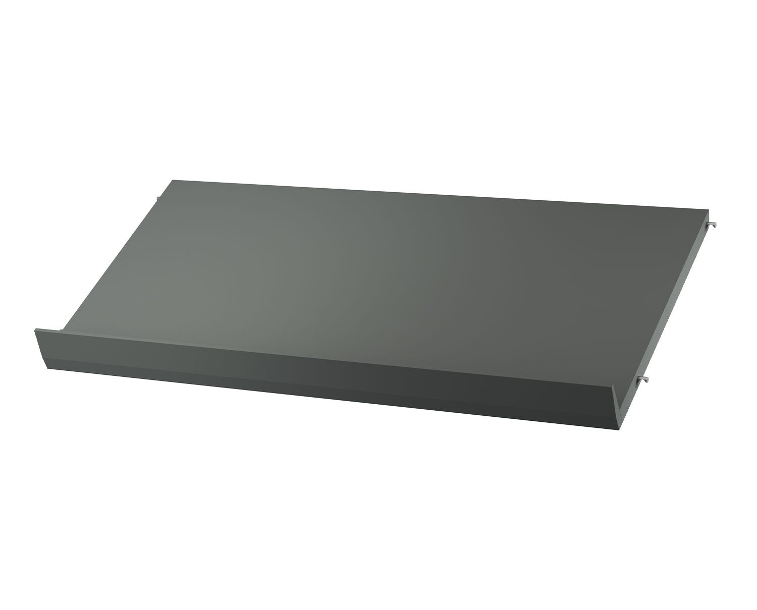 String Tidskriftshylla Trä 78x30 Mörkgrå