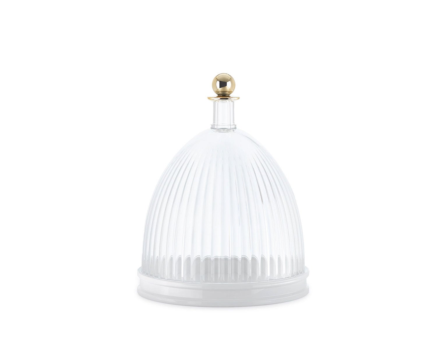 Kartell-La-Coupole-Transparent-White