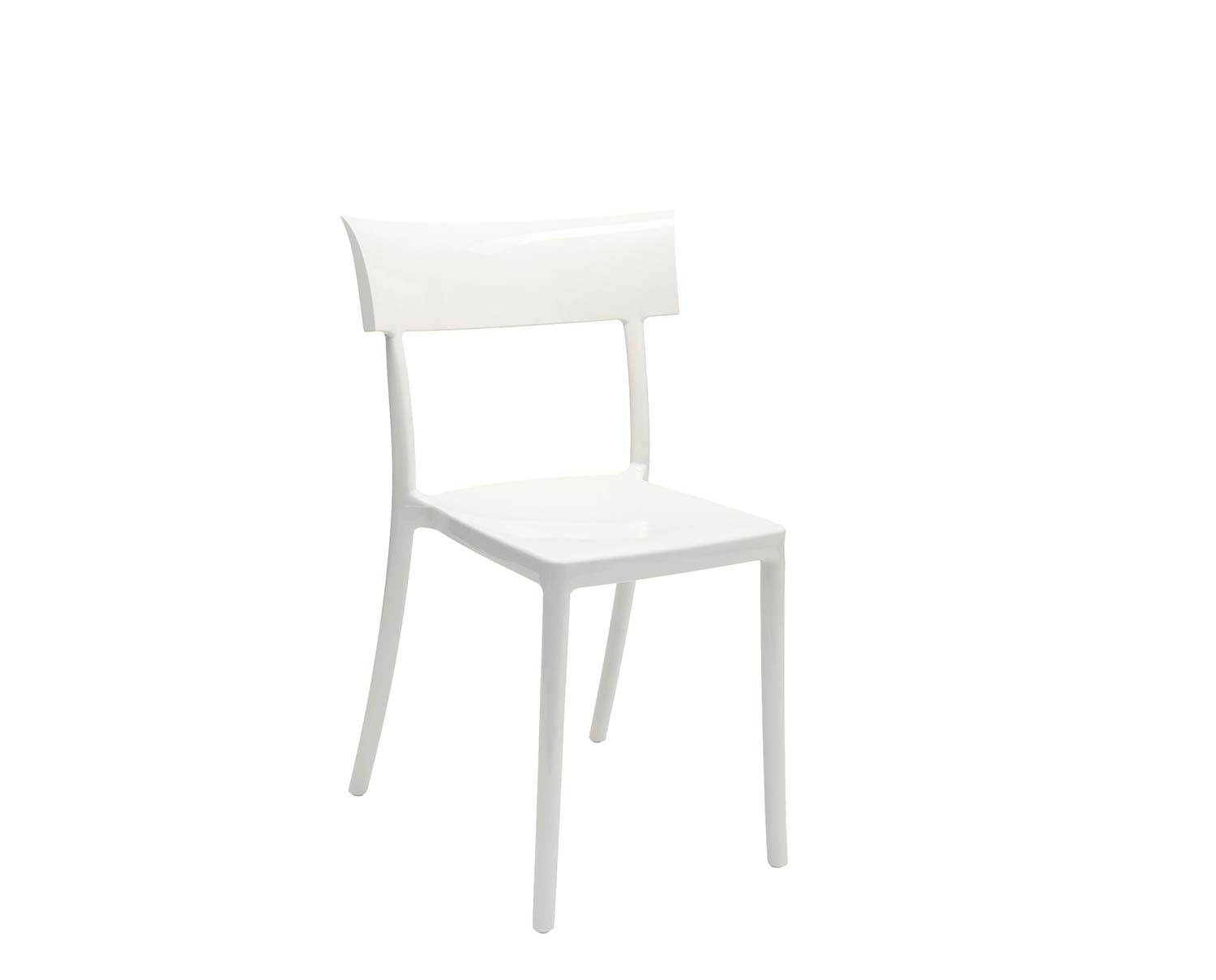 Catwalk stol Vit 03 från Kartell. 