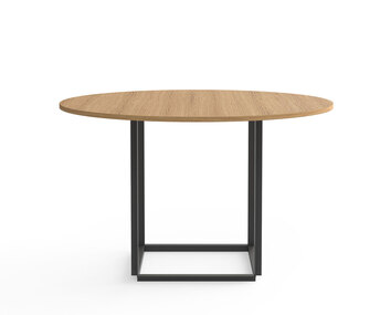 Ø120-Oak_Black-Front