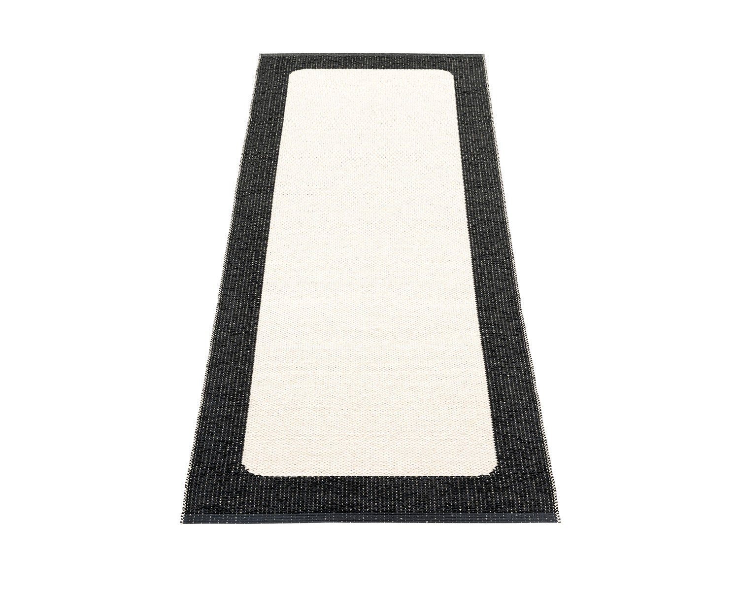 Ilda Gångmatta Black 70x180 Framsida