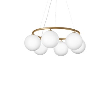 Nuura-Miira-6-Circular-Chandelier-Brass-Opal