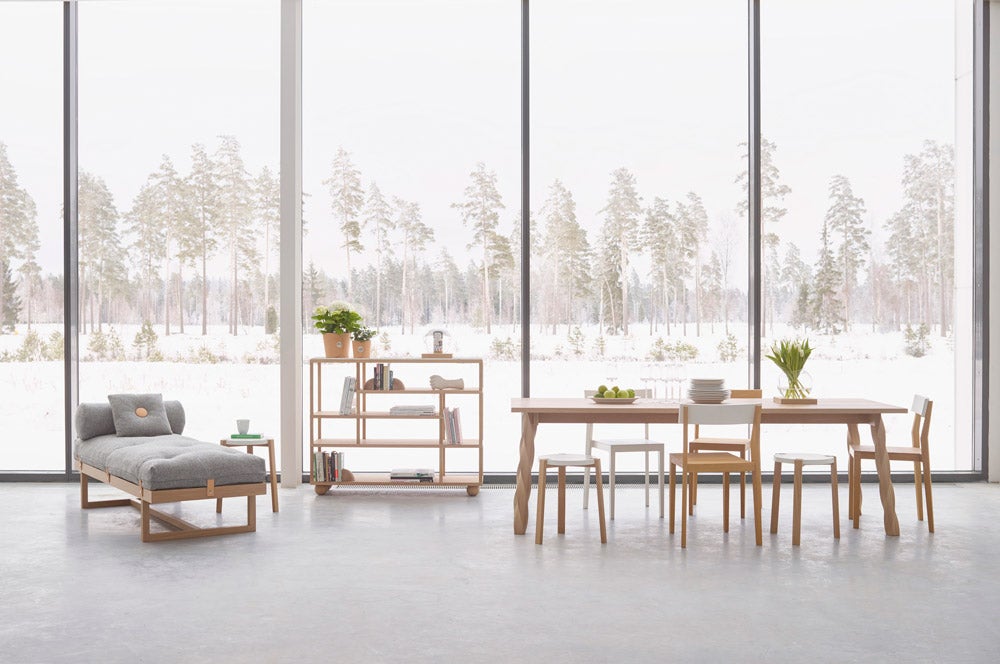 Stay Dagbädd | Oljad Ek / Grå