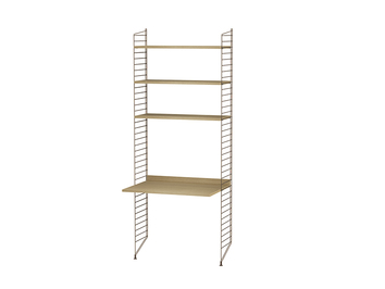 String Kombination Skrivbord A Ek / Brun