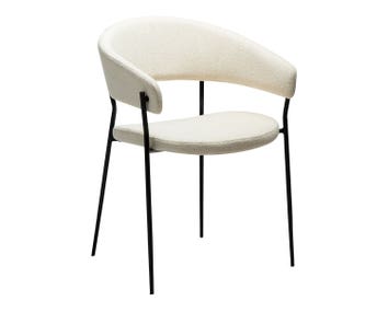 Dan-Form-Reboot-Chair-Simply-Beige-Boucle-Black