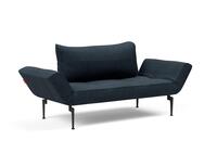 Zeal Bäddsoffa med laserben i tyget 515 Nist Blue