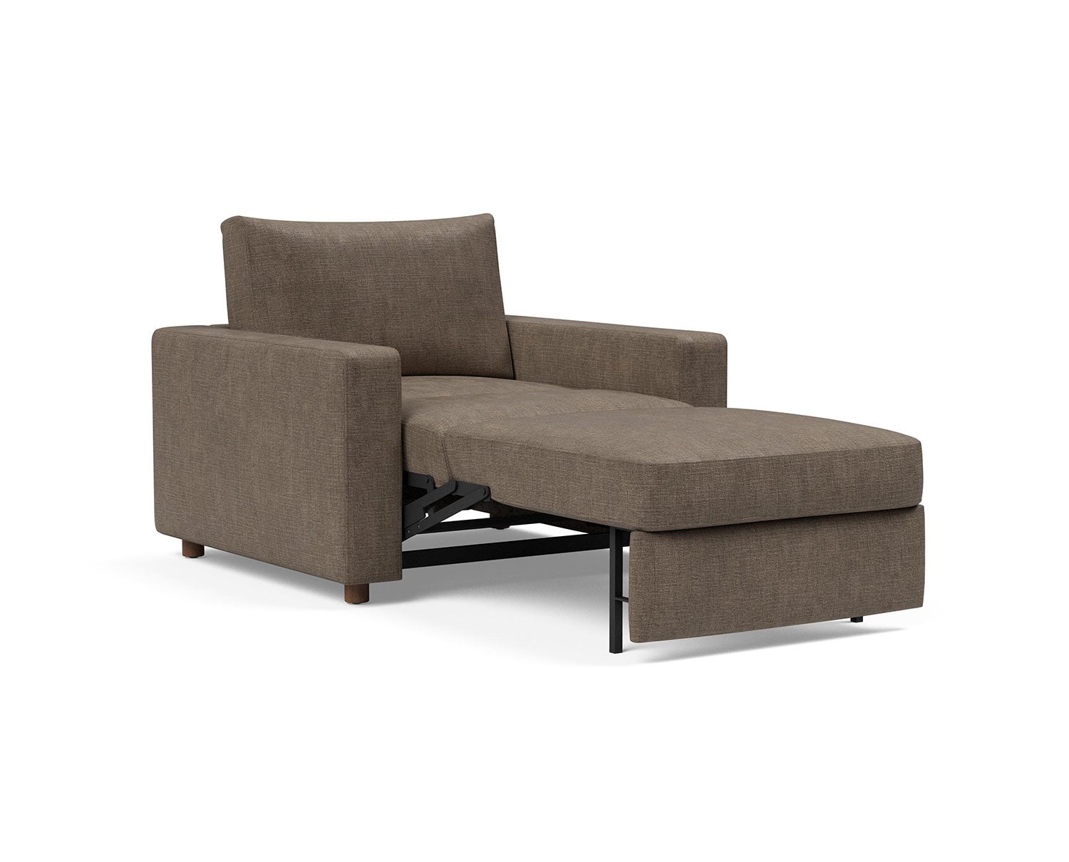 Neah Fåtölj med Standard armstöd i tyget 411 Esina Cedar Brown