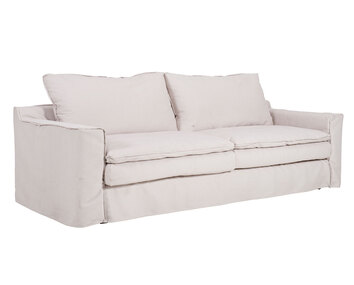 Kibo 3-sits soffa, tyg Amelia Sand | Furninova