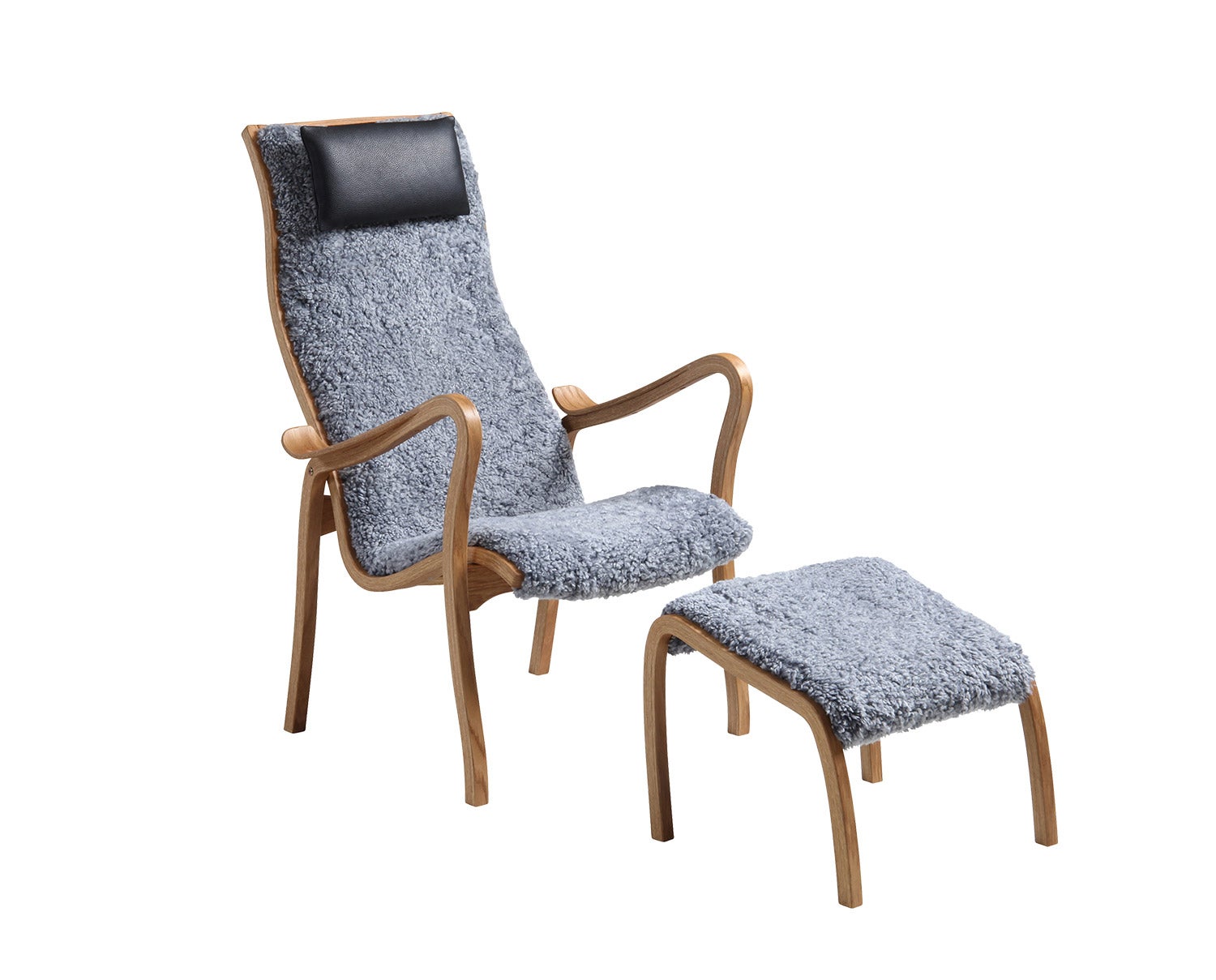 Kaptenen fåtölj med fotpall från Bröderna Anderssons