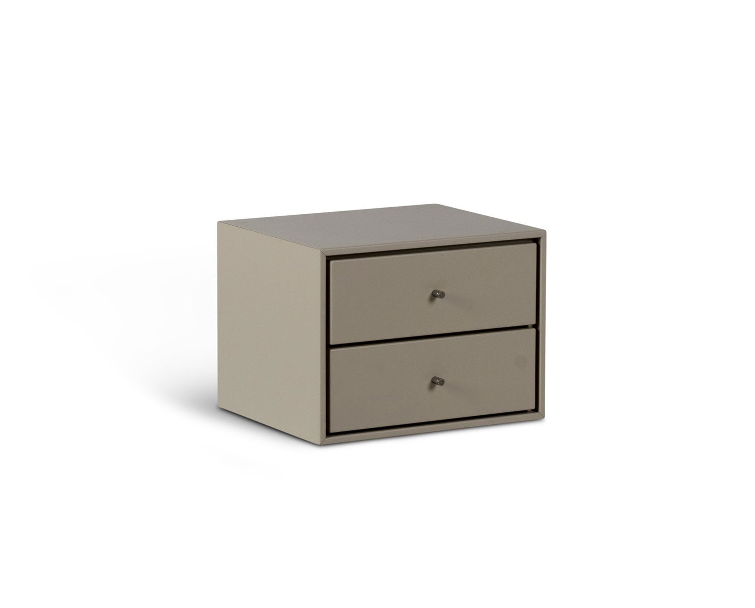 VOLT Sängbord Vägghängt Beige / Rostfritt