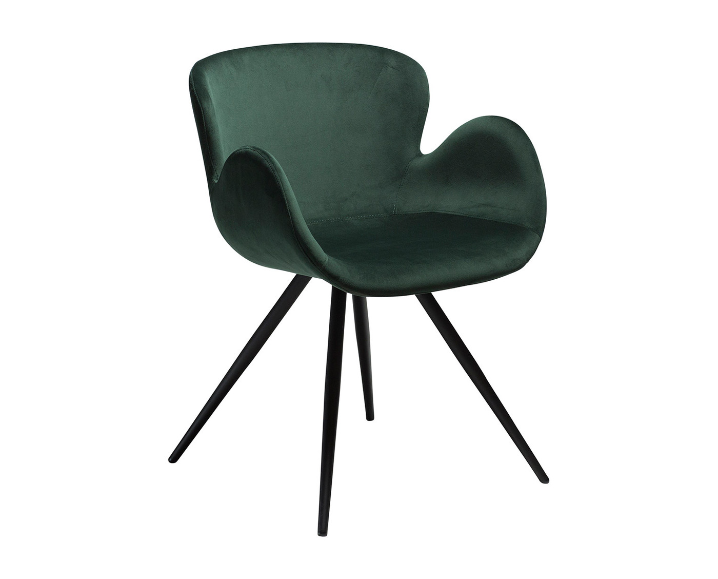 Gaia Stol Emerald Grön Velour