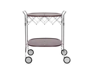 Kartell-Gastone-Serving-Trolley-Plum-Chrome