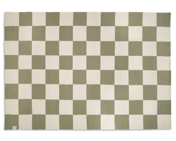 Squares Matta Vit / Grön