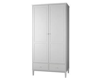 Stockholm 2.0 Garderob Whitewash