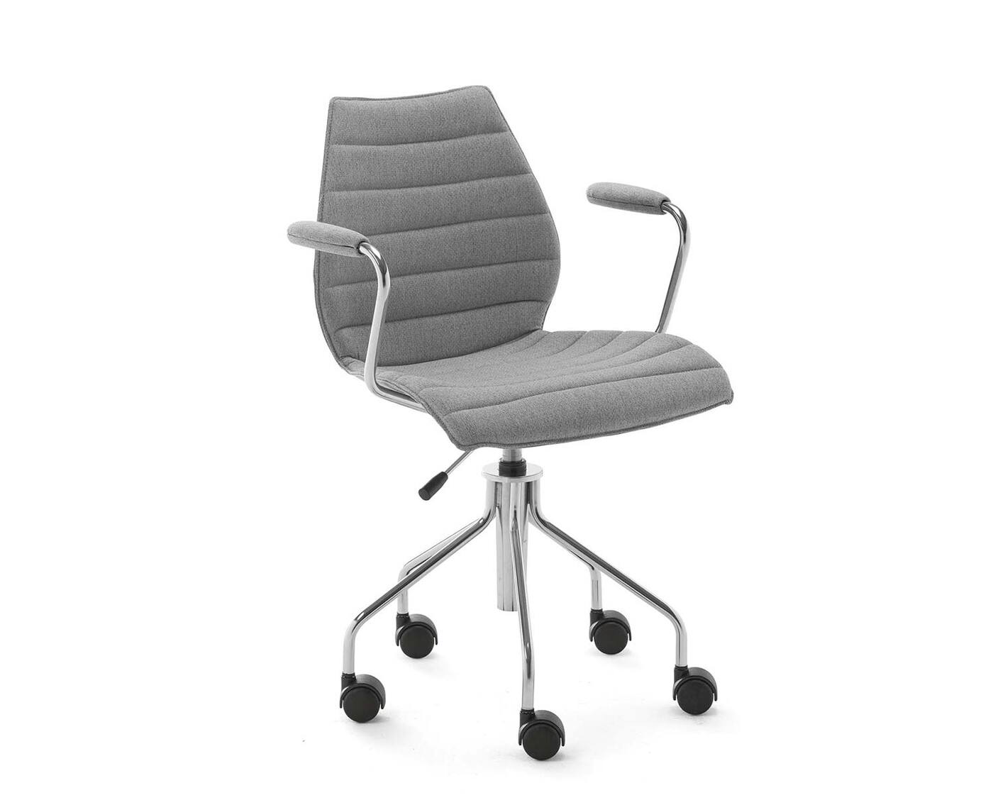 Maui karmstol med hjul Soft Noma Grey