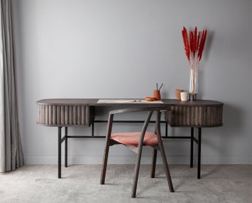 Velvet Skrivbord med stol